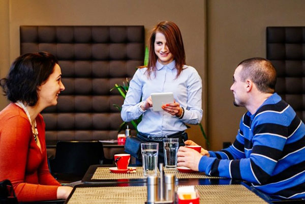 Handheld POS system for restaurants