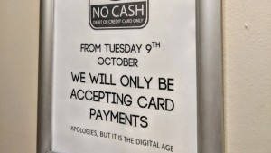 No Cash