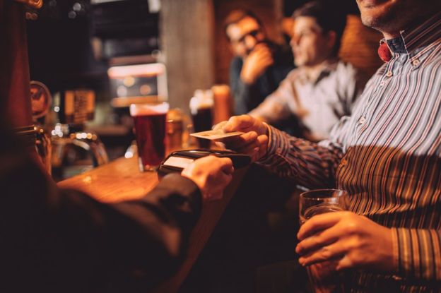 The bar where your cash is worthless