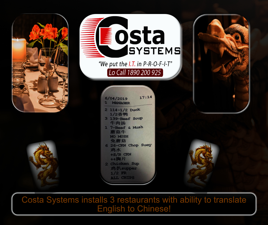 THREE NEW INSTALLS, TRANSLATING ENGLISH TO CHINESE