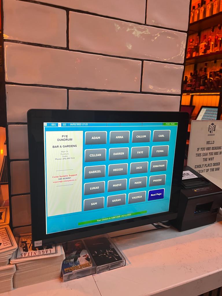 Point of sale systems