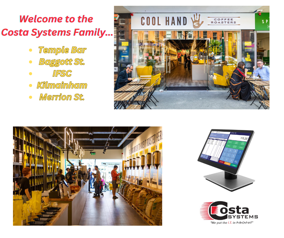 Cool Hand Coffee & Multi-Site Stock Control