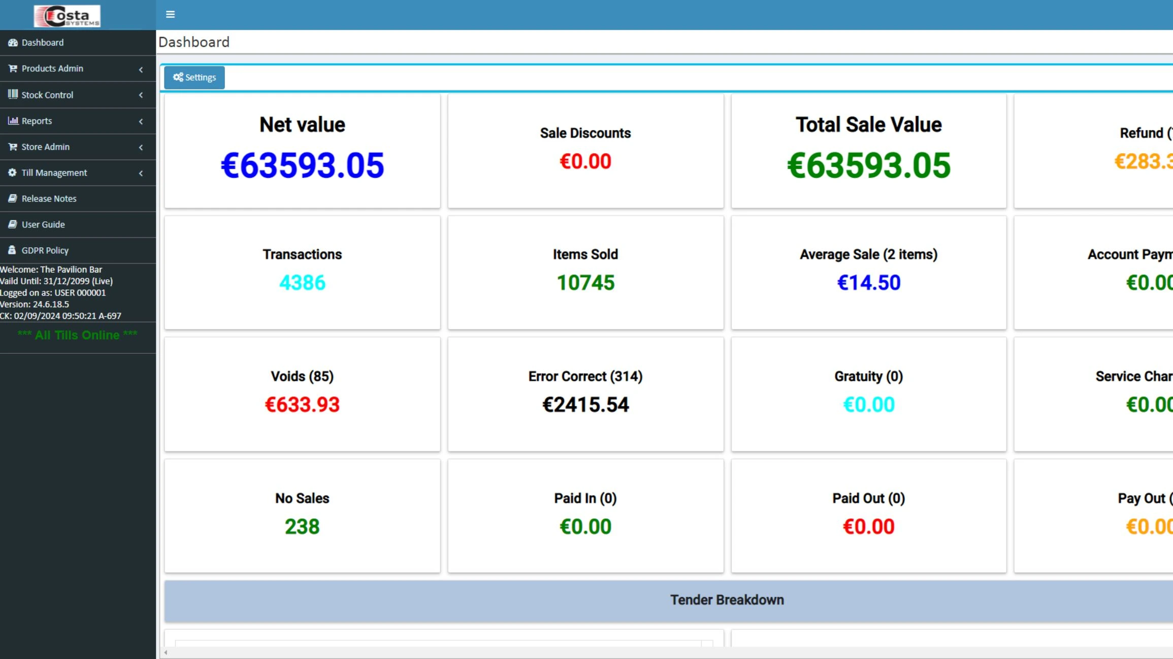 Operations Dashboard
